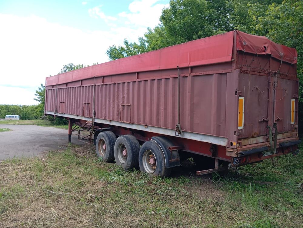 Причеп контейнеровоз Krone SDP 24, 54 куба, 1990 рік
