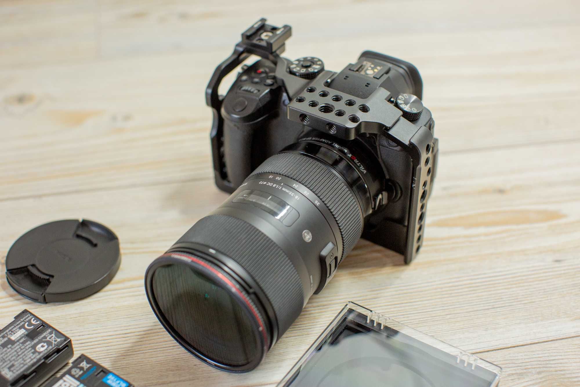 Panasonic GH5 + Sigma 18-35 f/1.8 + V-Log + аксесуари