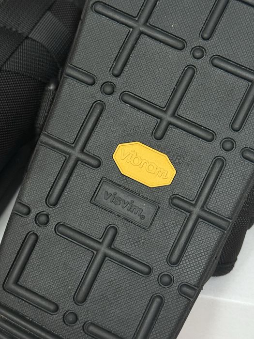 Visvim Christo Sandals in Black