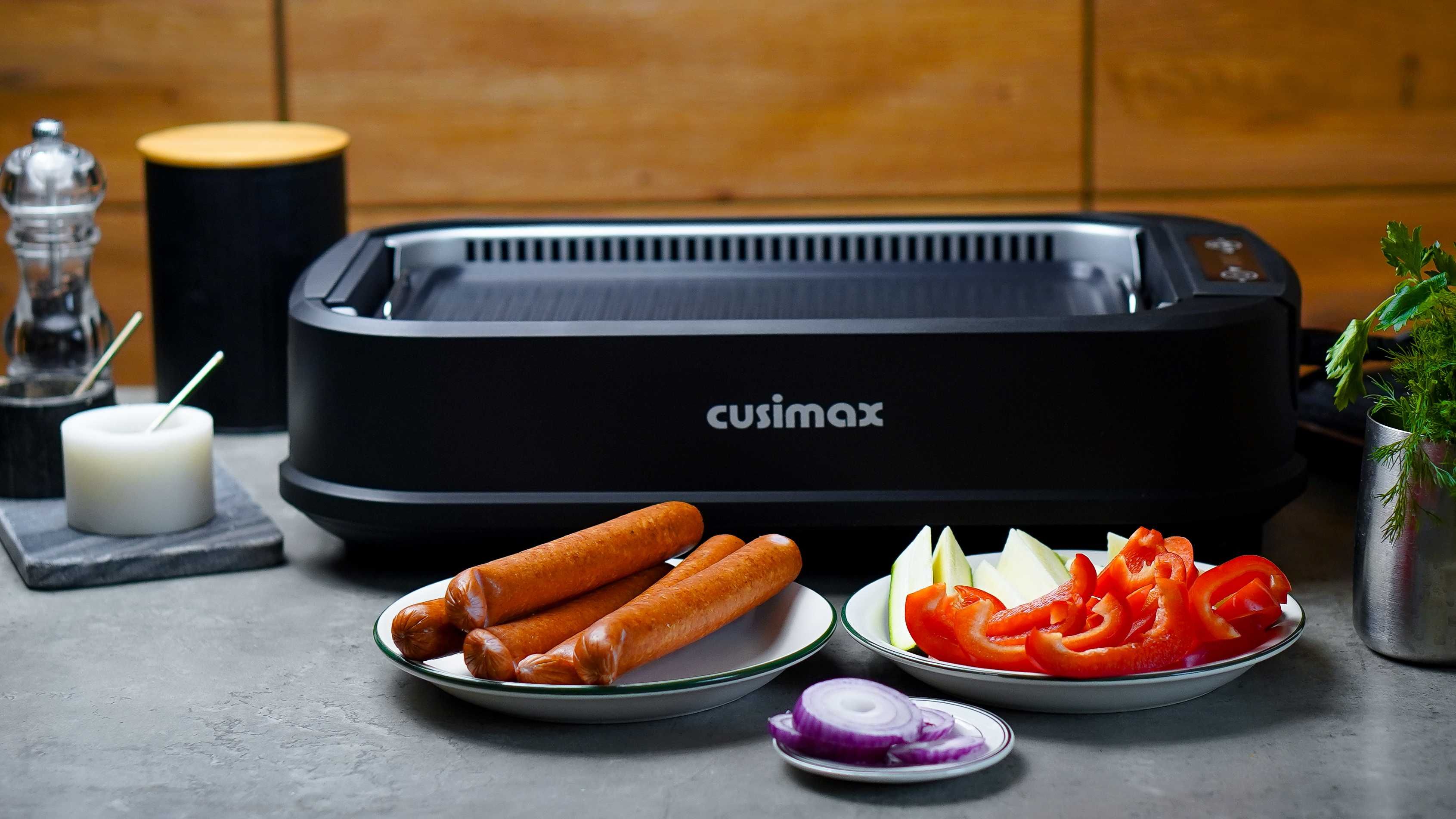 Kontaktowy grill elektryczny Cusimax 1500 W