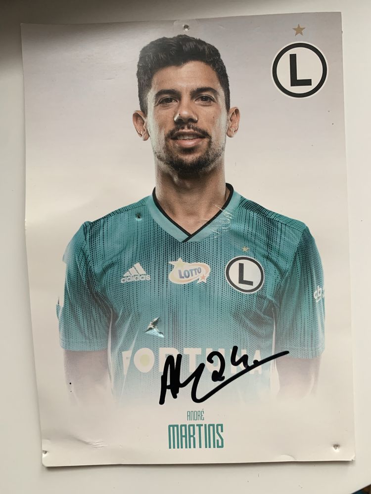 Zestaw autografów Legia Warszawa