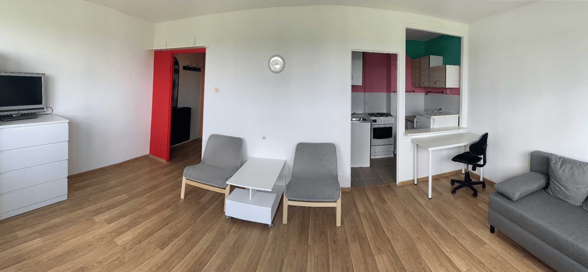 ZAREZERWOWANE - umeblowana kawalerka z widokiem na Odrę, 30 m²