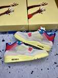 Promocjał*NoweNikeAirJordan4PinkUnionGuavaIceTrampkiSpureme 43
