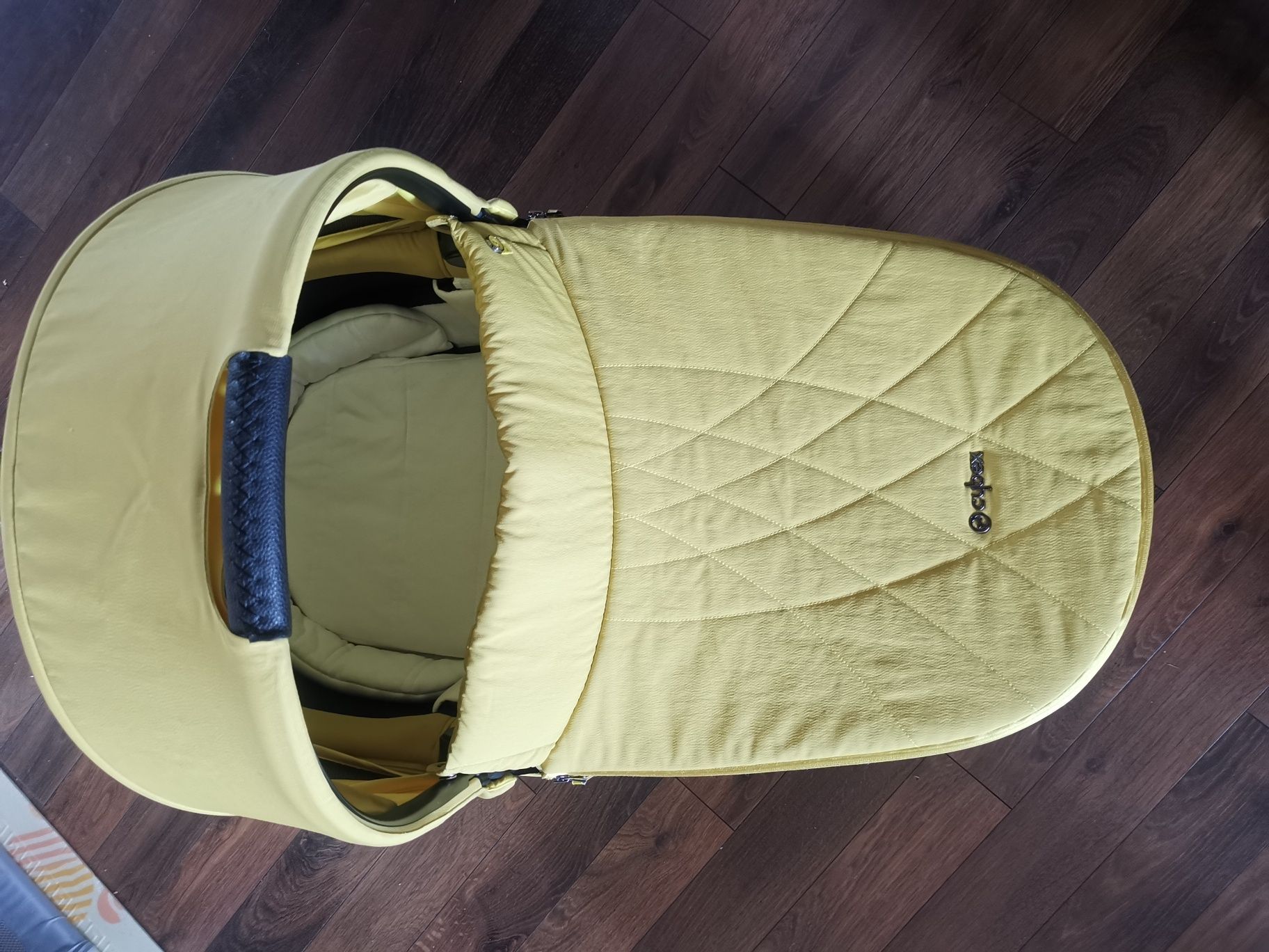 Cybex Priam 2.0 zestaw Yellow Mustard wózek
