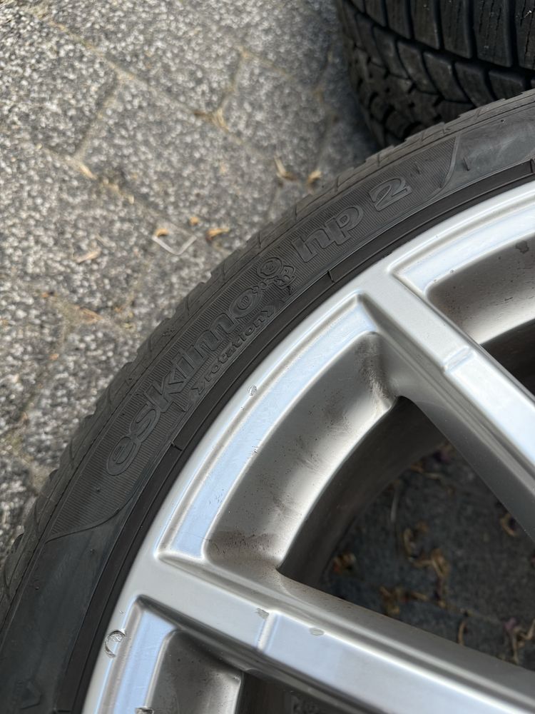 Opony zimowe z felgami 245/40 R18, Audi A4, A6.