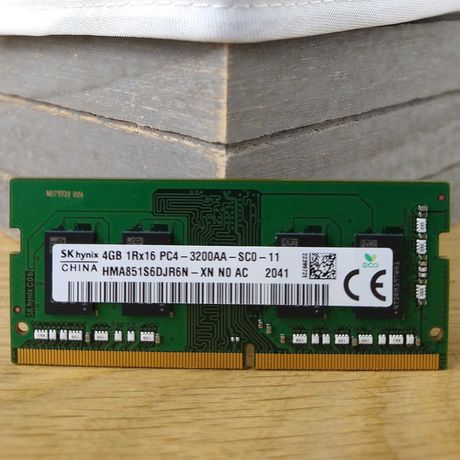 Новая!!! ОЗУ Hynix SODIMM DDR4 4GB 3200 MHz (HMA851S6DJR6N)