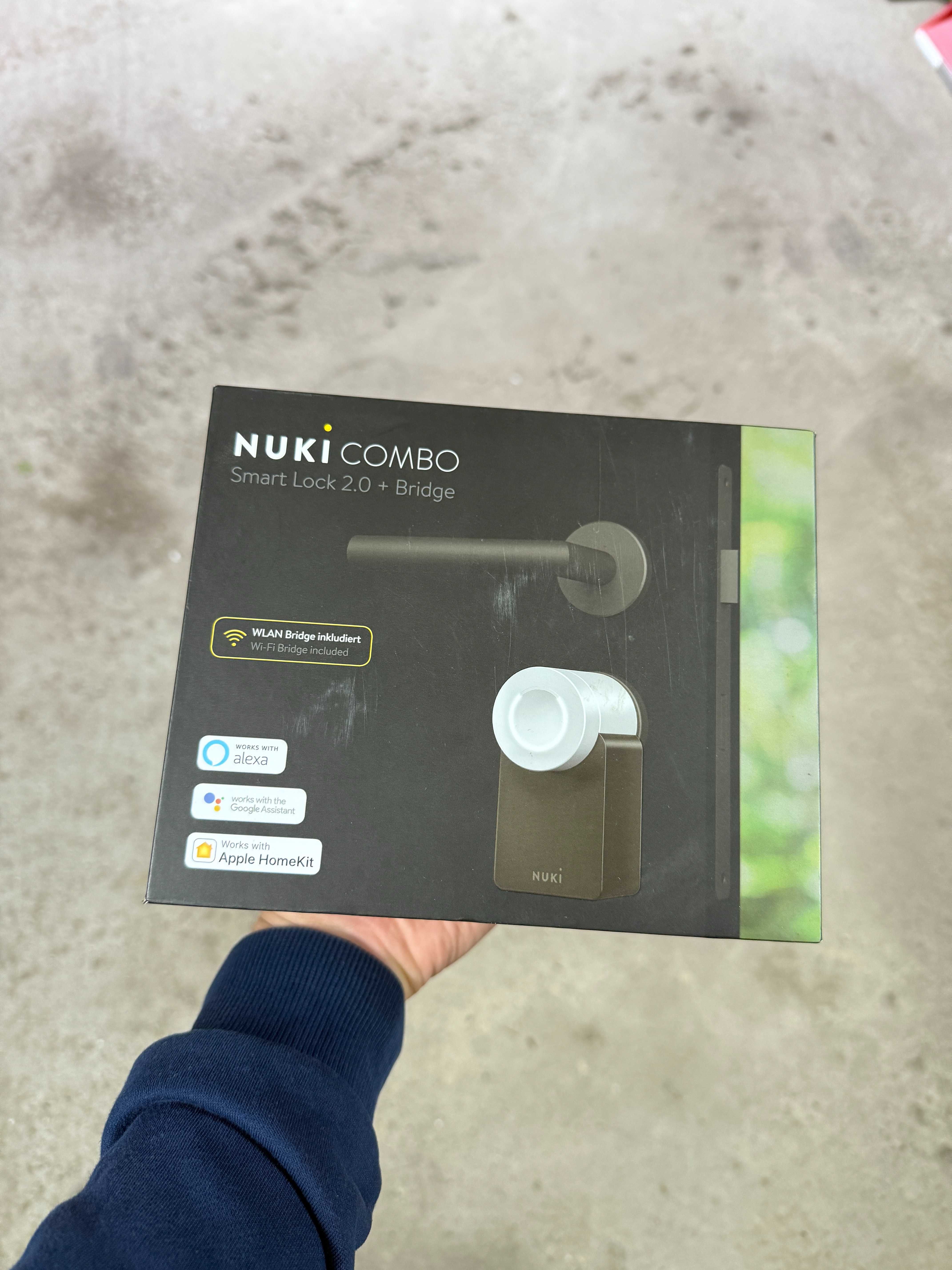 Розумний замок NUKI Combo 2.0 Smart Lock 2.0 + Bridge Apple Homekit