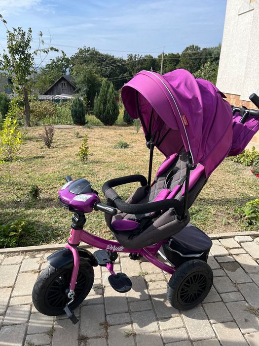 Велосипед дитячий 3-х колісний, велосипед з батьківською ручкою.