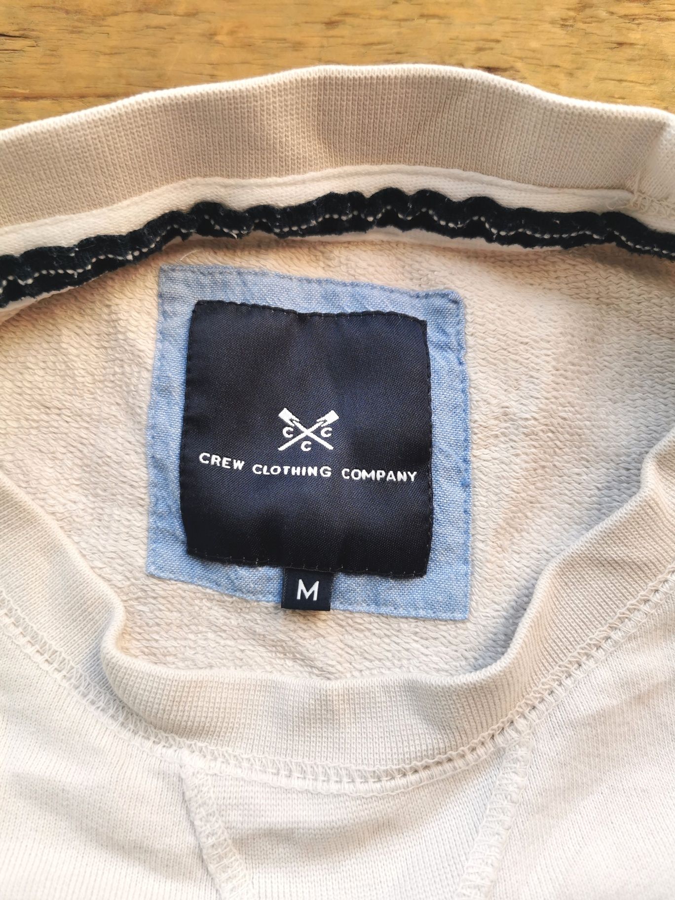 Crew Clothing Company beżowa bluza, rozmiar M