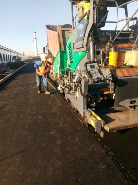 Укладка асфальта, асфальтирование, фрезерование асфальта