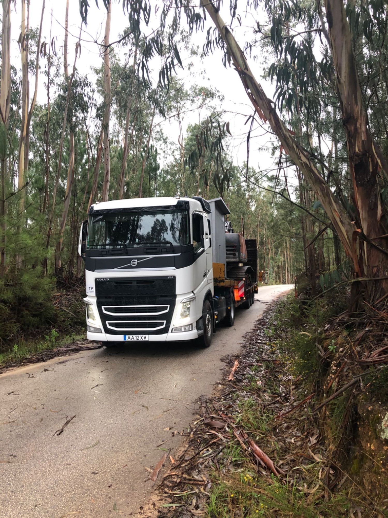 Transporte de Máquinas escavadoras