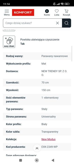 Nowy parawan nawannowy