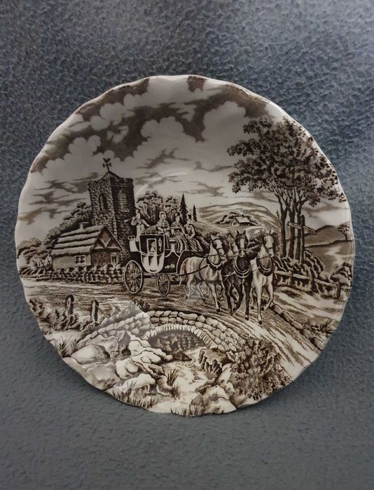 Taça Myott Royal Mail Fine Staffordshire Ware - England - Anos 70