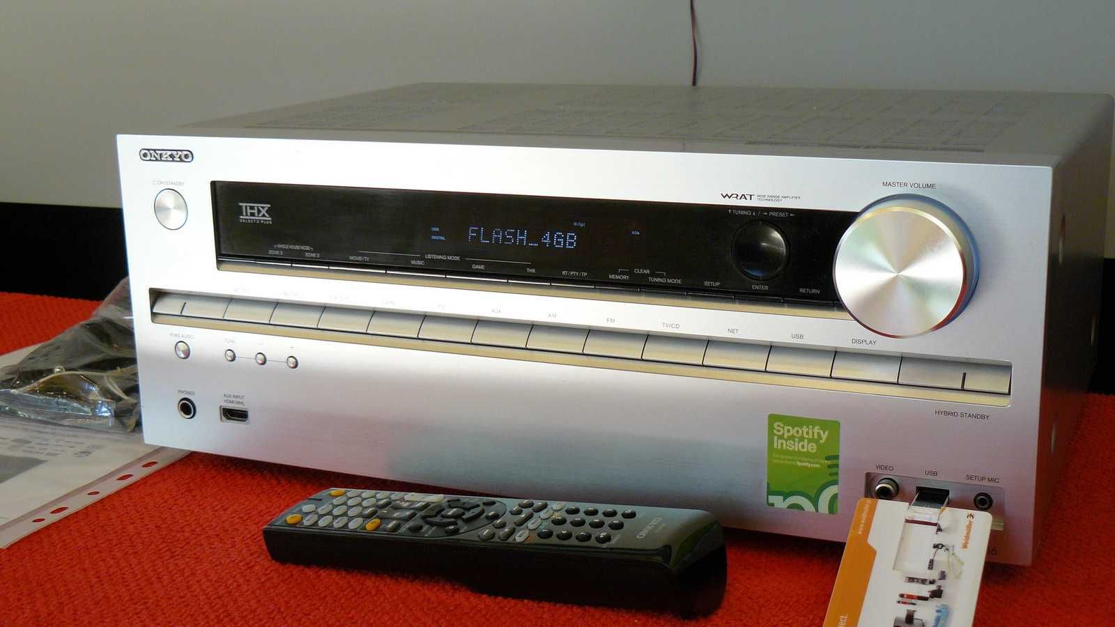 ONKYO TX-NR616 4K Wzmacniacz 7.2 kanałów 7x165W