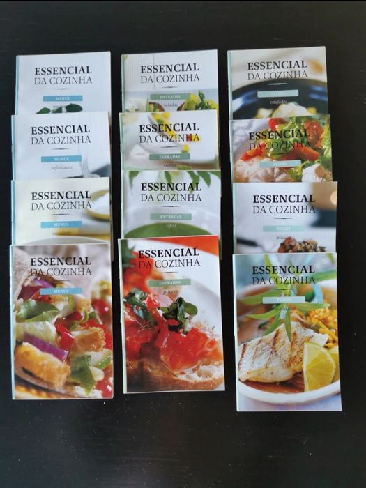 Coleção de 41  livros de culinária