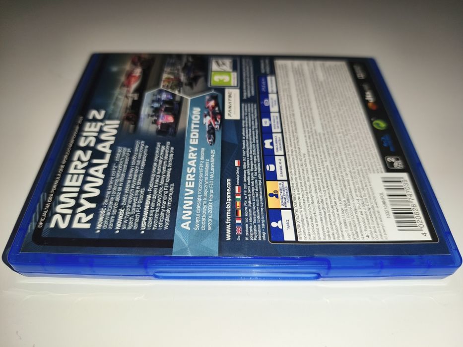 Gra Ps4 Formuła 1 2019 F1 PL gry PlayStation 4 Crash Mafia FC24 NFS GT