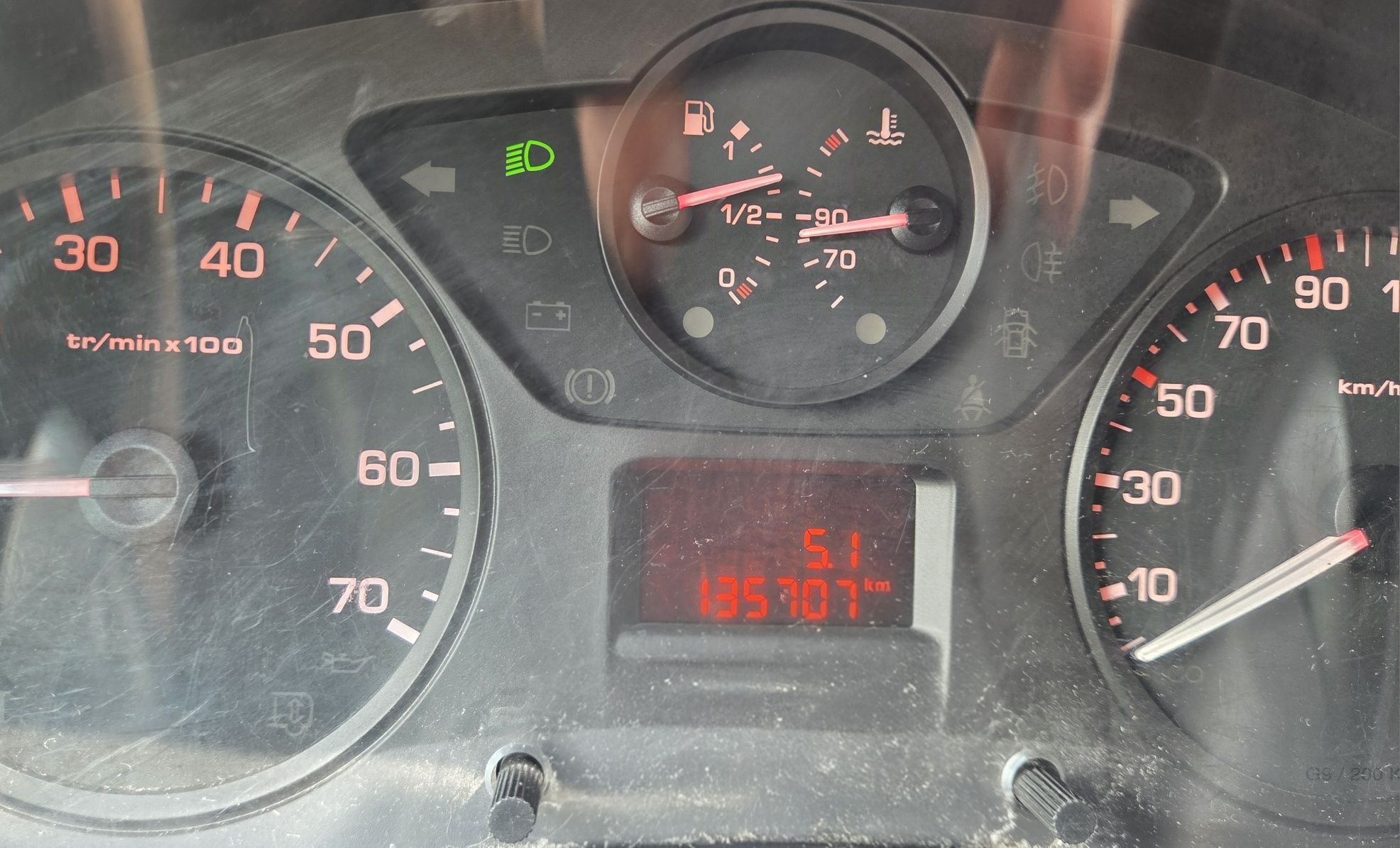 Peugeot Partner 1.6Hdi (2012) - 3 osobowy [135.700km]
