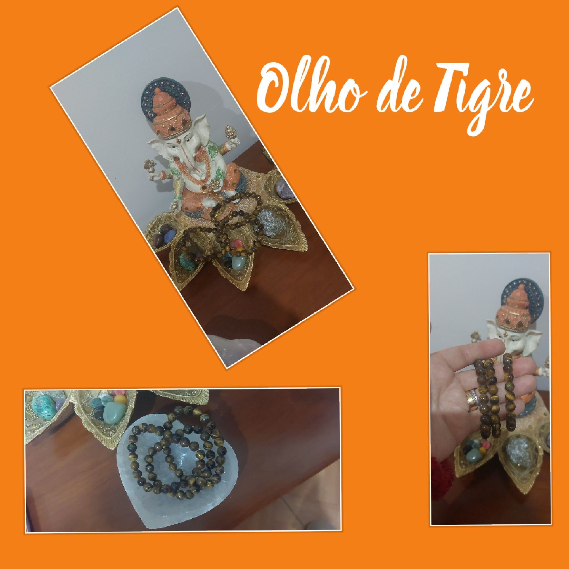 Pulseira olho de tigre