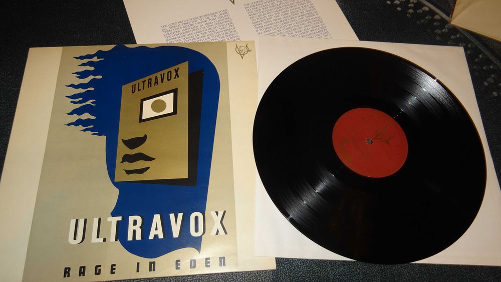 Winyl Ultravox – Rage In Eden (EX+) 1 PRESS