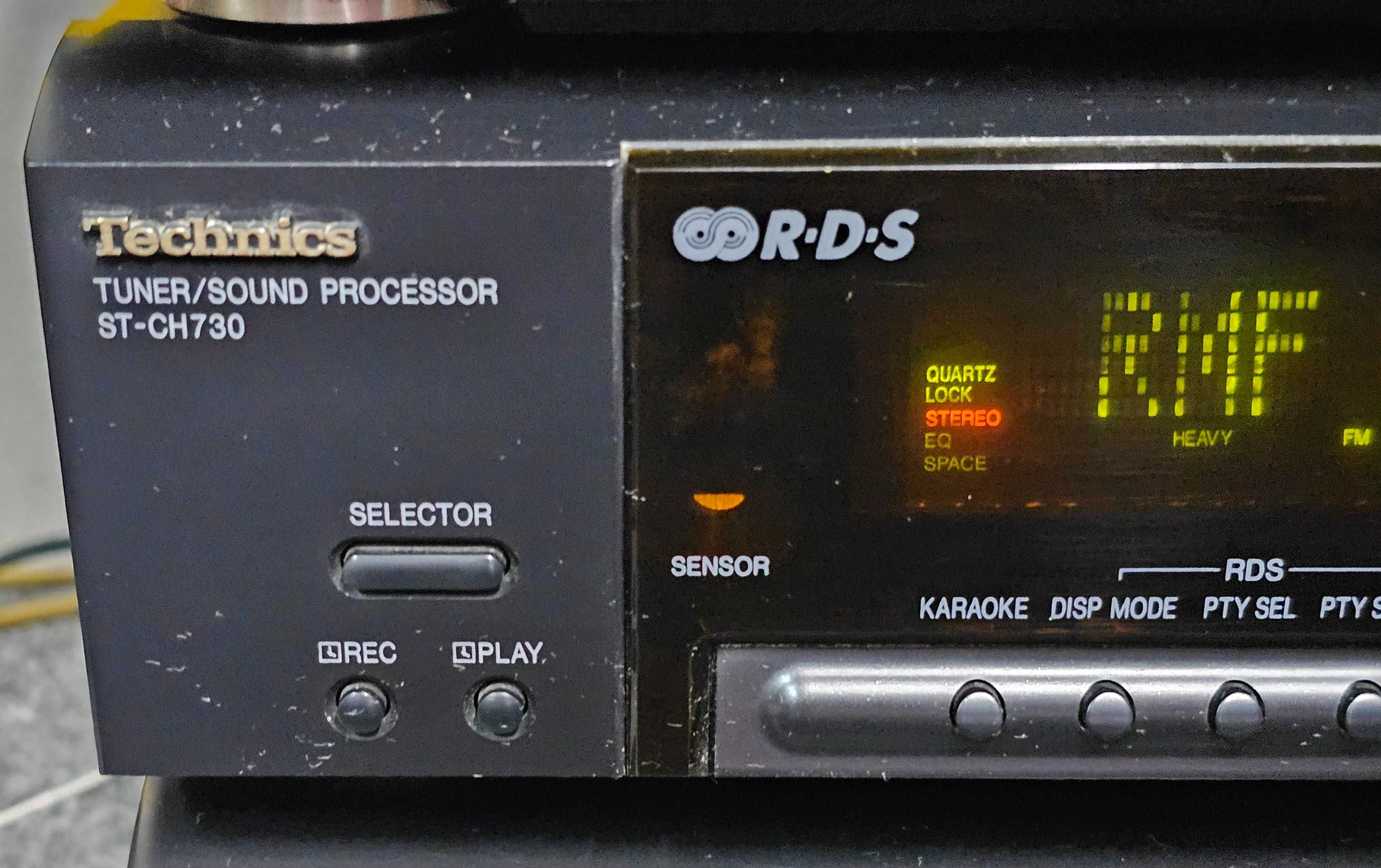 Tuner sound processor TECHNICS ST-CH730 RDS, wysyłka 0 zł