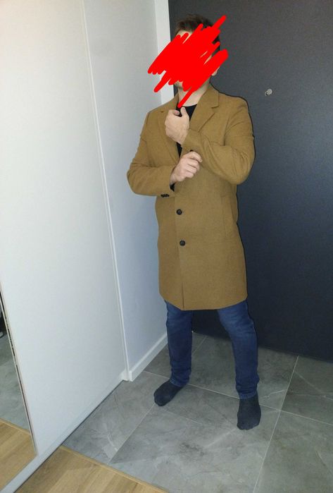 Płaszcz jesienny męski