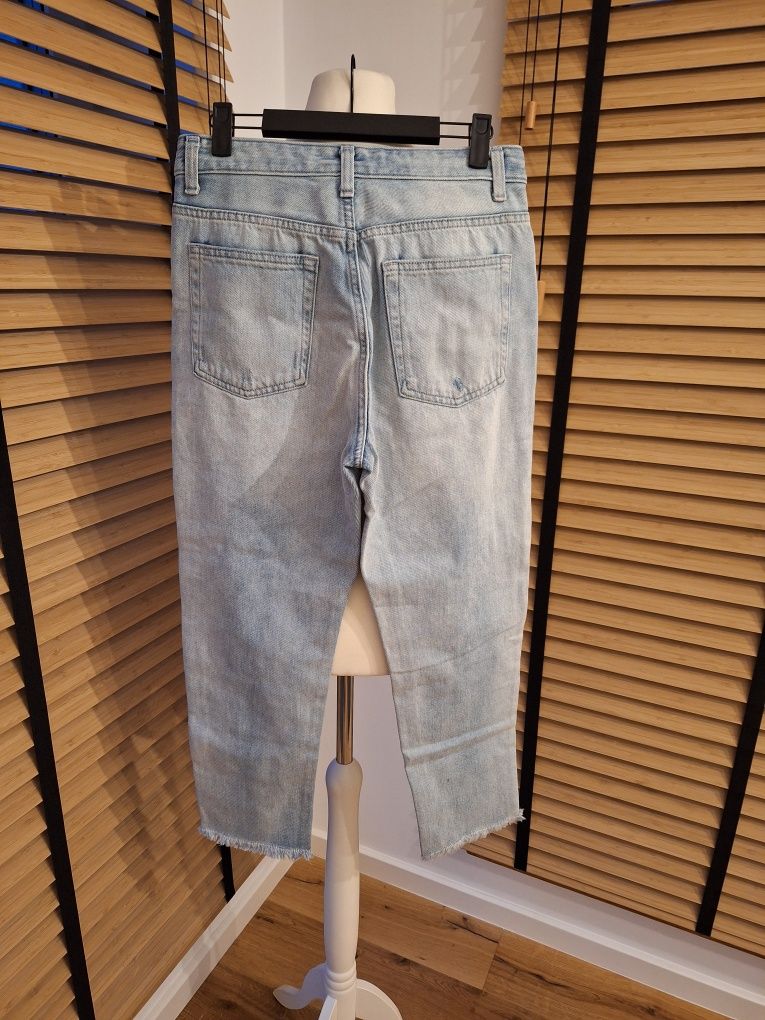 Michael Kors, damskie spodnie dżinsowe boyfriend, r. XS