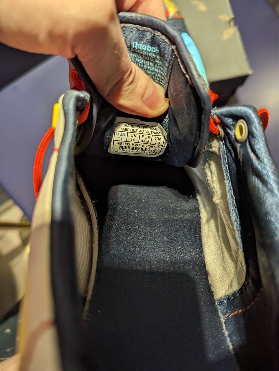 Кеды кроссовки Reebok 44,5 стелька 29.   Лимитированная версия