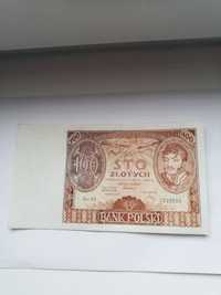 Polska banknot kolekcjonerski 100 zł 1932 rok