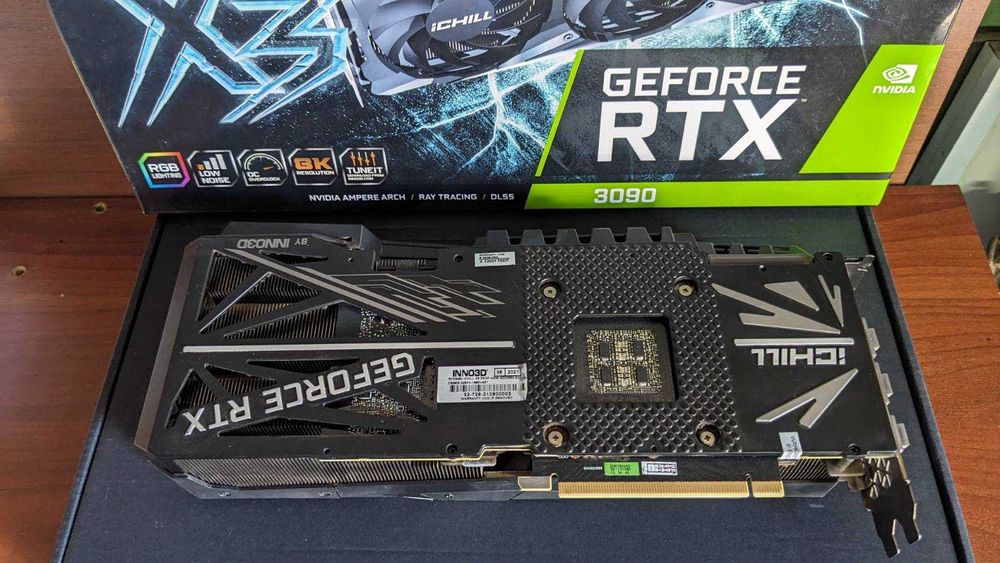 Продам відеокарту Inno3d rtx3090 ichill x3