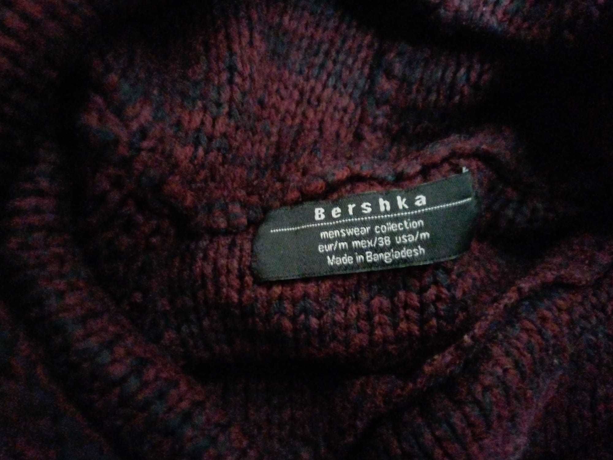 Camisola Bershka de malha com gola alta em ótimo estado - Homem M