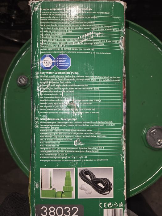 Bomba de Água suja
