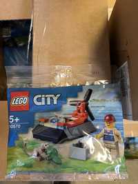 Polybag Lego city poduszkowiec 30570