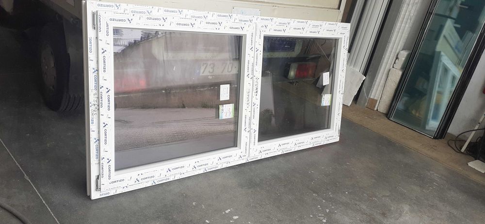 Vendo janela de pvc nova marca cortizo com vidro termico