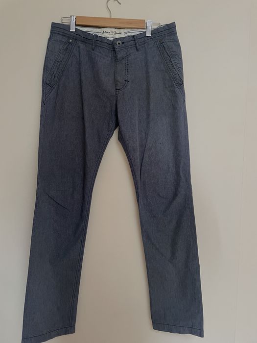 Granatowe spodnie Mexx