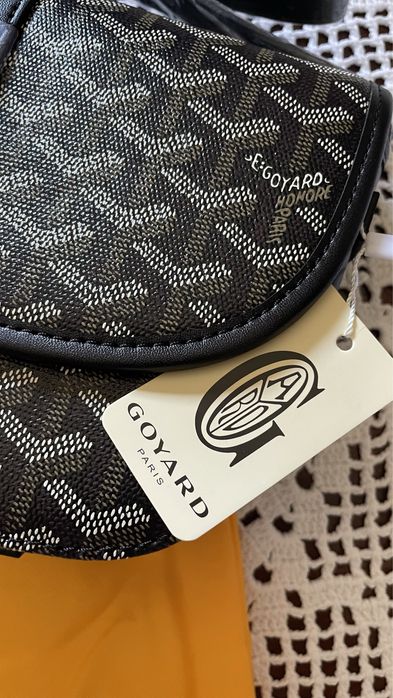 Mala belvedere preta goyard