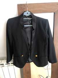 Blazer preto Mango