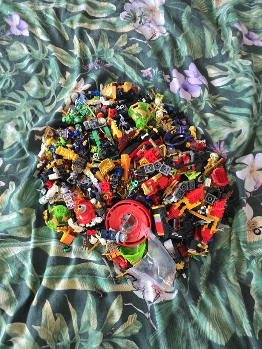Lego ninjago duży mix figurek.