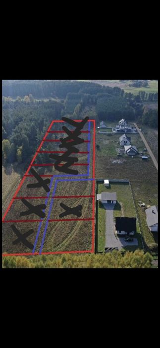 Działka  1000m2 z wydanymi warunkami zabudowy