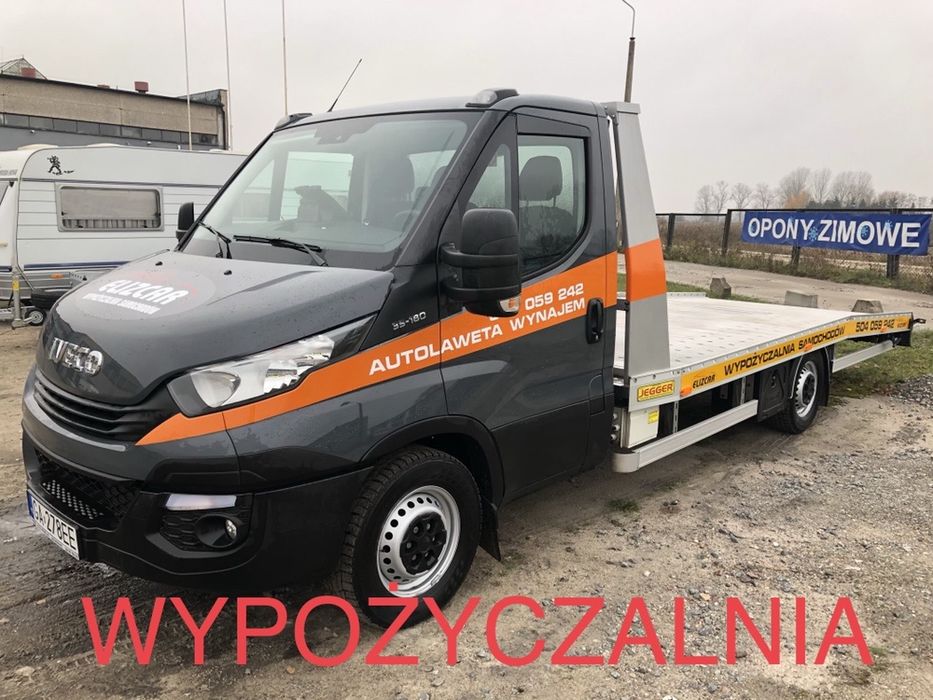 Wypozyczalnia samochodow, auto laweta, wypożyczalnia lawet, wynajem