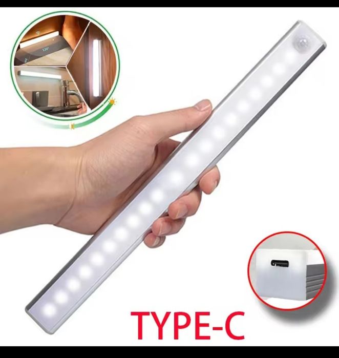 LED світильник акумуляторний, USB зарядка