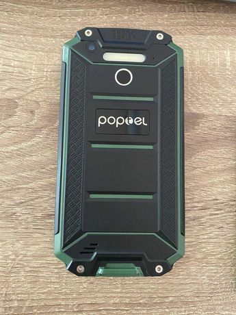 Бронефон Poptel P9000 MAX 4/64 Gb green IP68, NFC