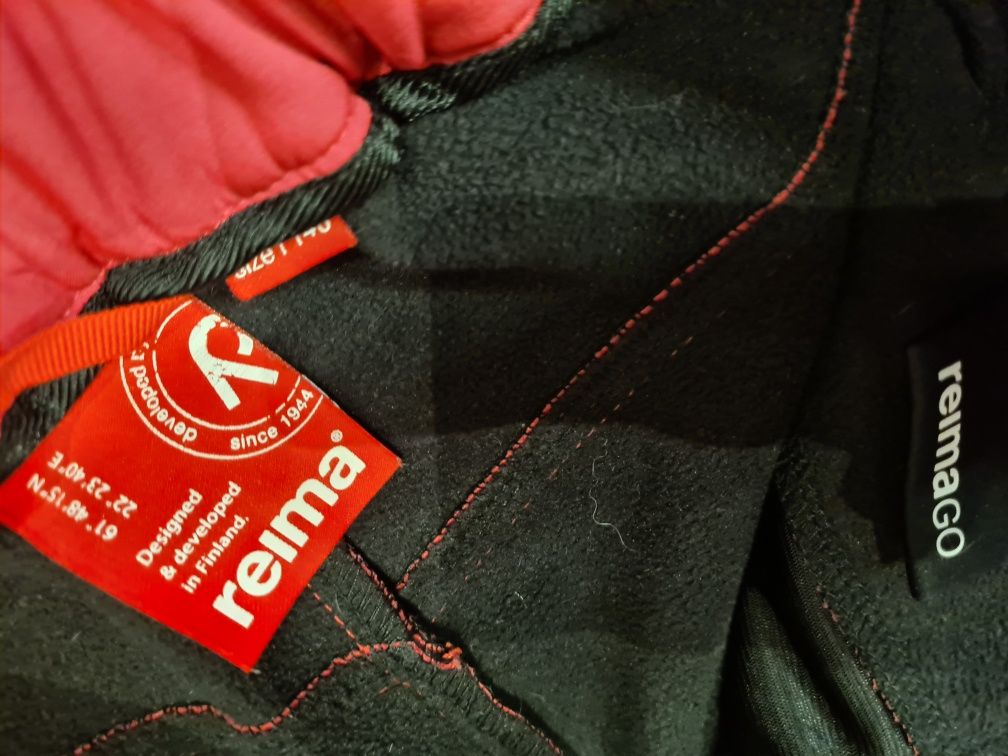 REIMA Soft shell spodnie 146-152 BDB +++