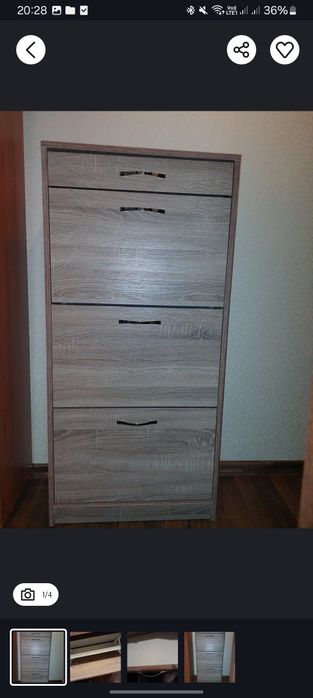 продам абсолютно новый шкаф для обуви