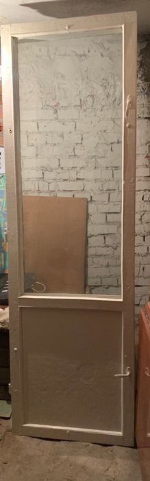 Двері дерев'яні балконні