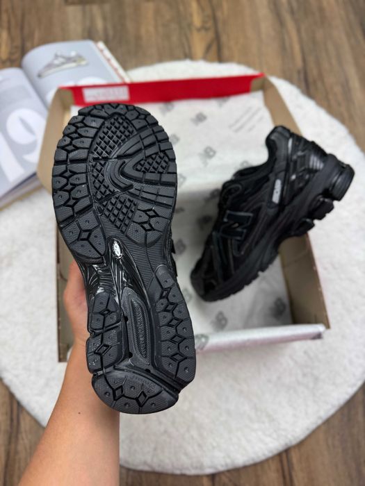 Кросівки New balance 1906D чорні шкіряні | кросовки New balance черные