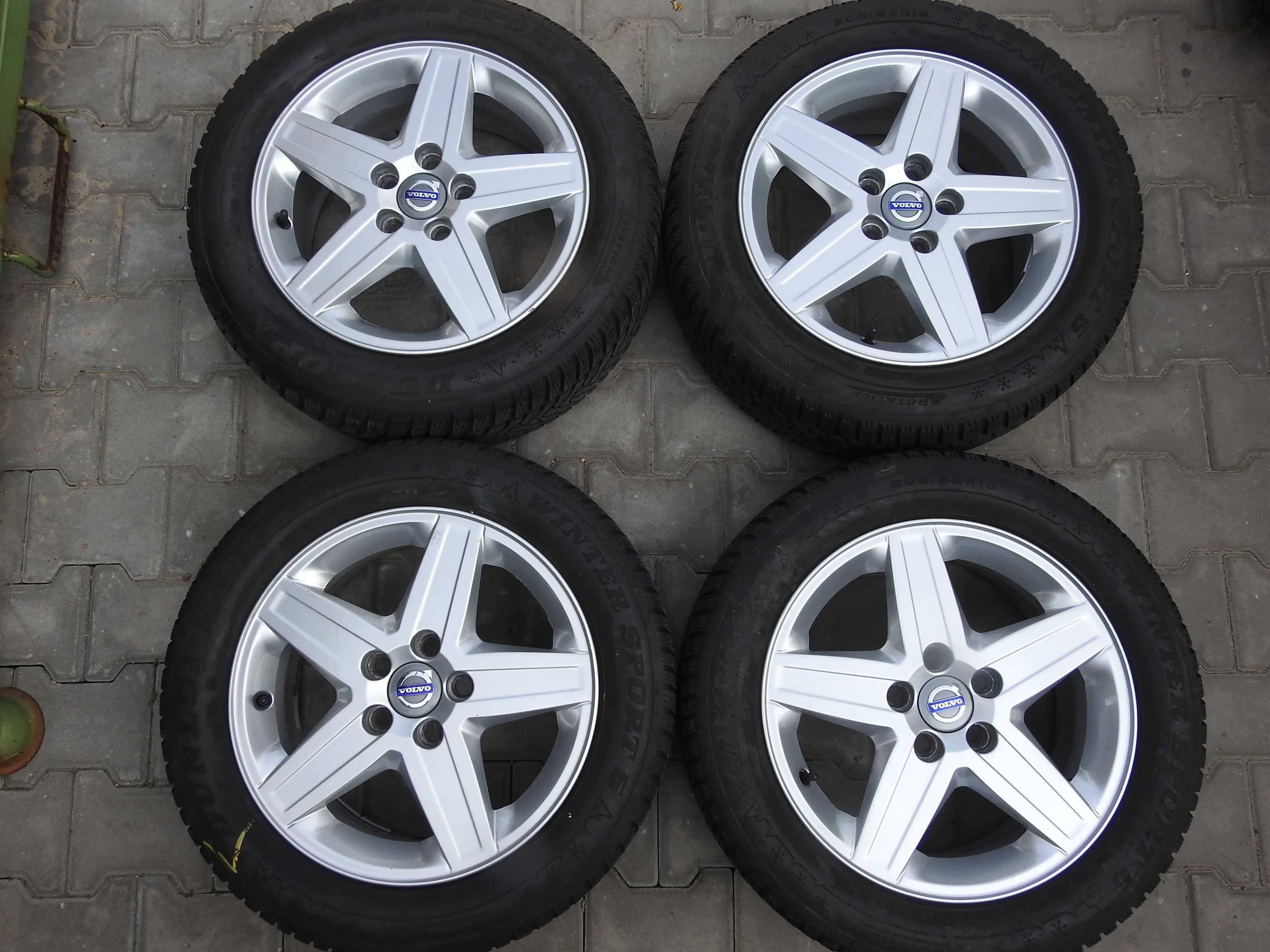 4x 16'' 5x108 Volvo 6,5J ET52,5 Piasta 63,3mm  SUPER STAN