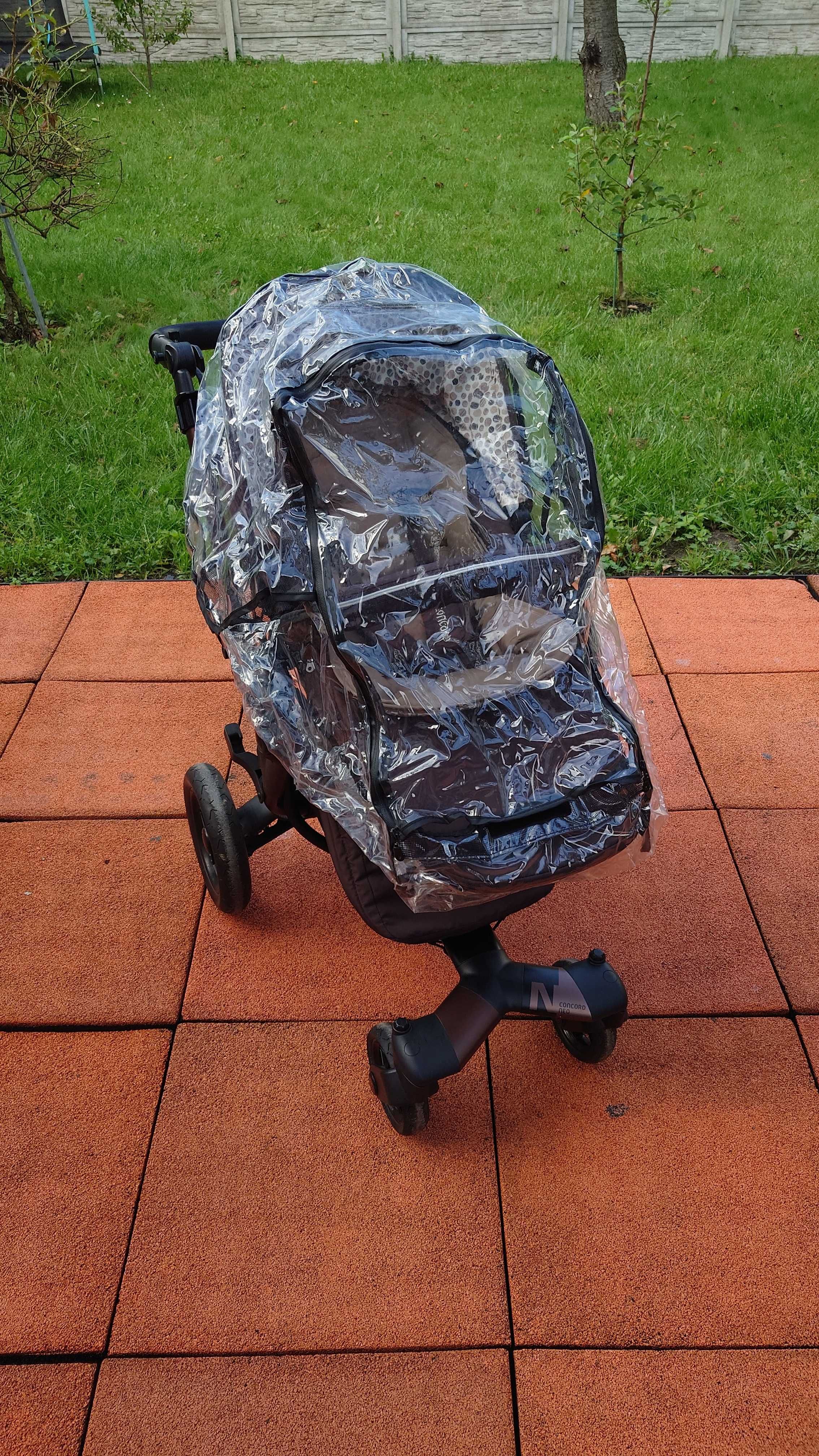 Wózek Concord Neo 3w1 i fotelik Concord Air Safe oraz baza ISOFIX
