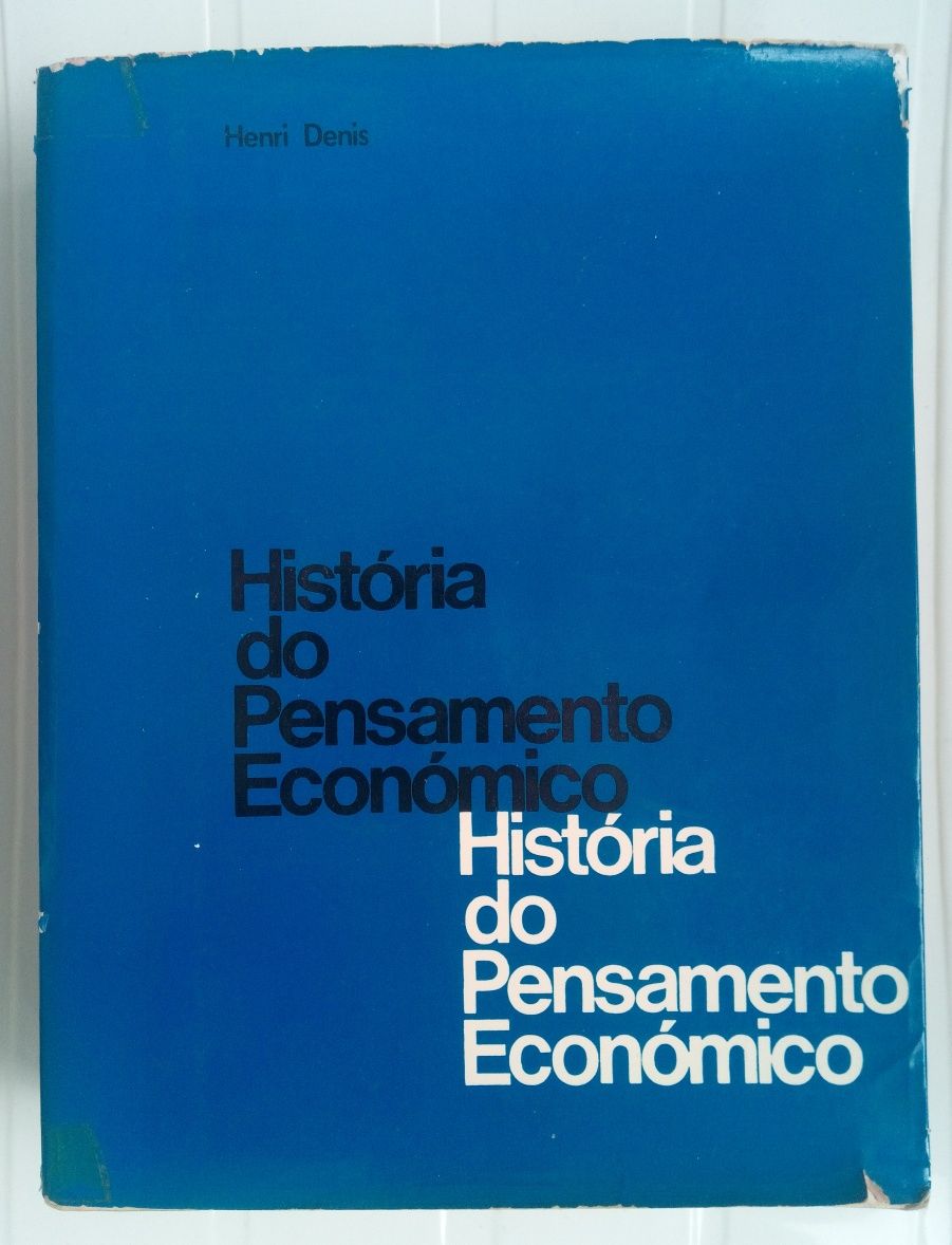 Livro História do pensamento económico