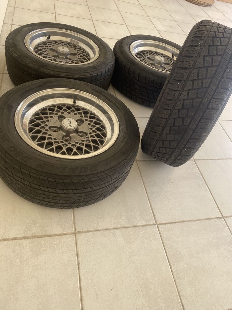 Jantes 15” 5x112 Raras Rial Mesh Mercedes AMG SL w123 w201 w115 w116