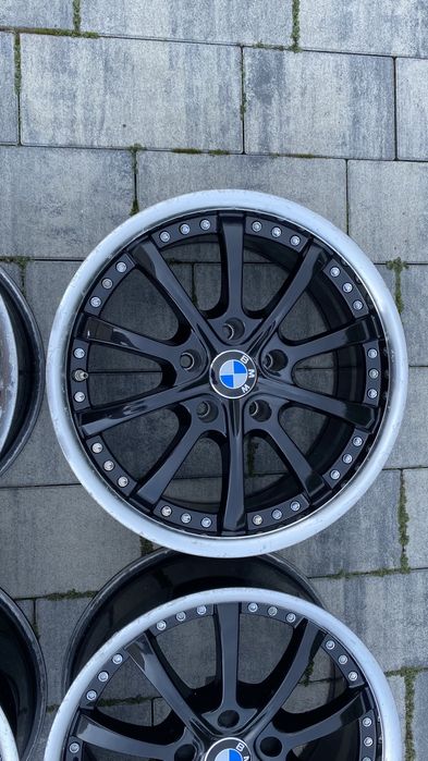 Felgi aluminiowe XTRA Wheels do BMW E60 5x120 17 cali E61 czarne